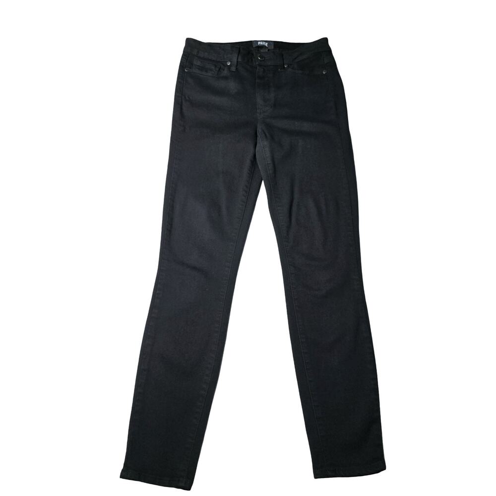 PAIGE Hoxton Ankle High Rise Skinny Black Jeans Size 27